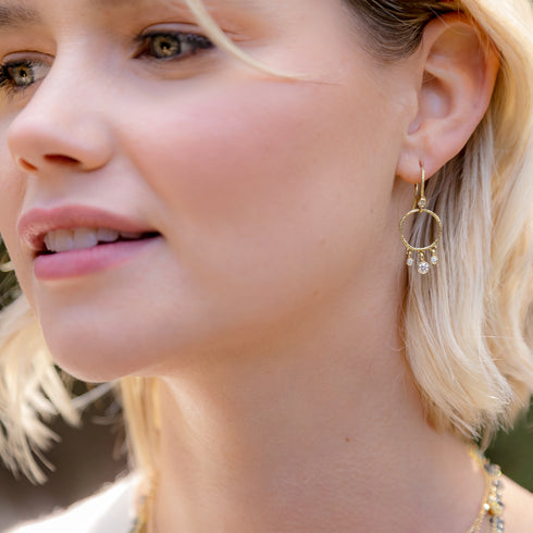 that perfect combo of sparkle + swing<br>shop the look > hello, sunshine <span class='visuallyhidden'>Call or text 323-404-2959 if you need shopping assistance.</span>